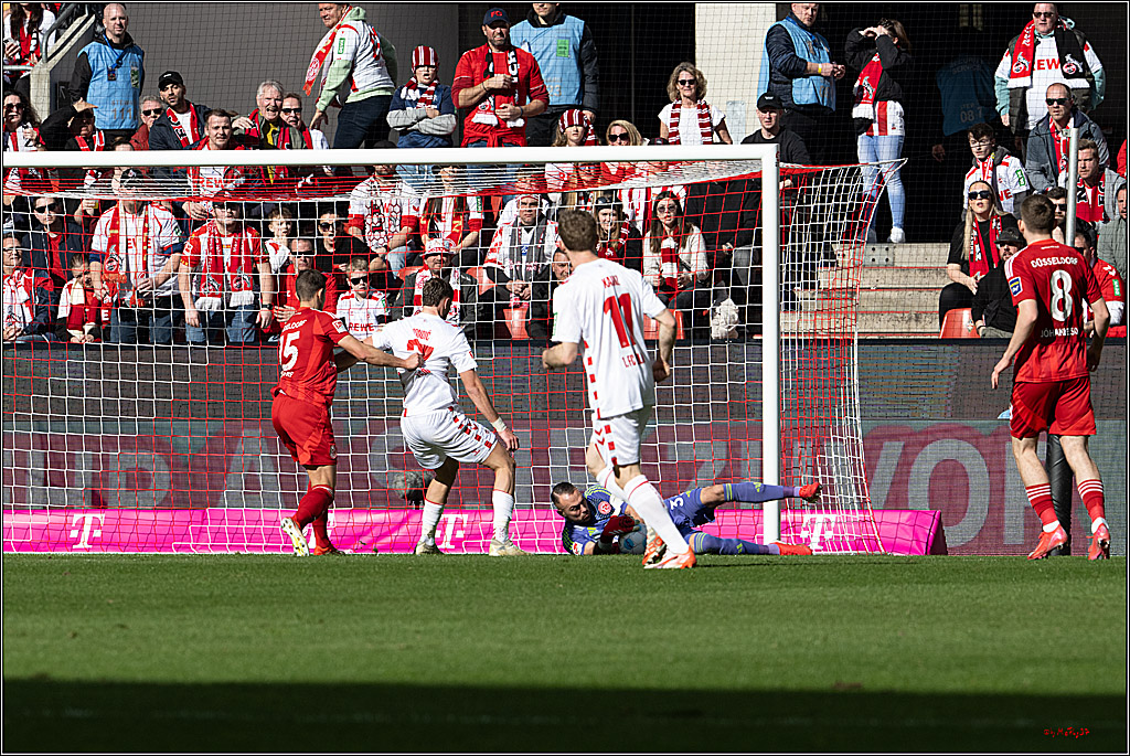 2. Fussball Bundesliga, 1.FC Köln - Fortuna Düsseldorf 1895, 23.02.2025